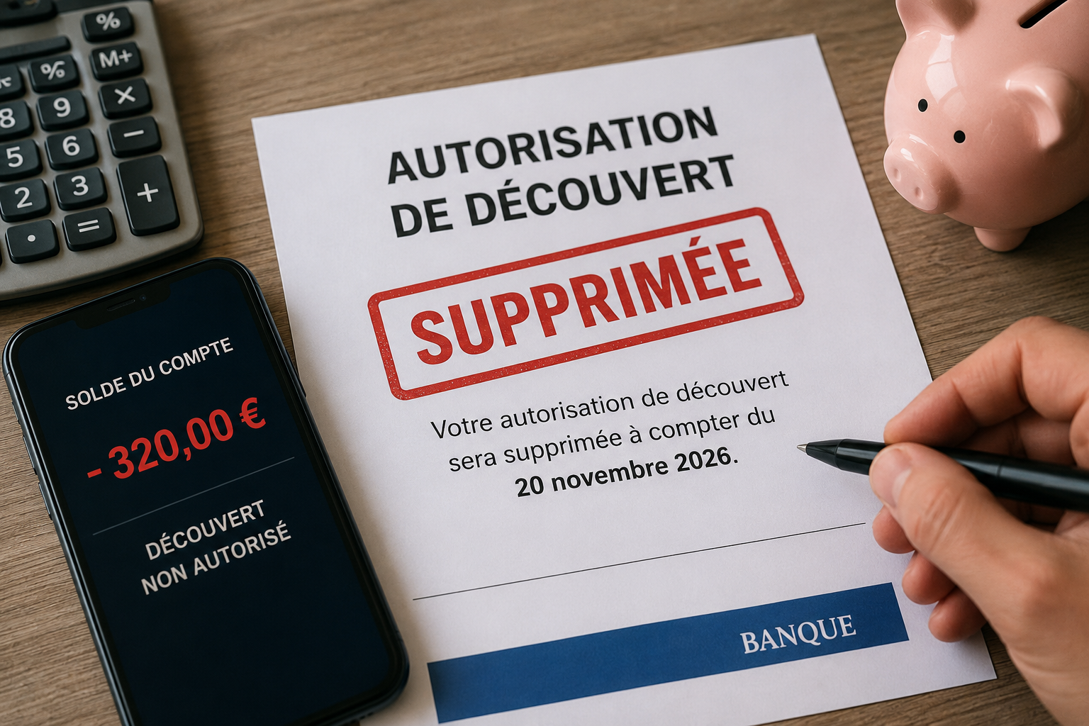 Autorisation de découvert bancaire : les règles vont évoluer.