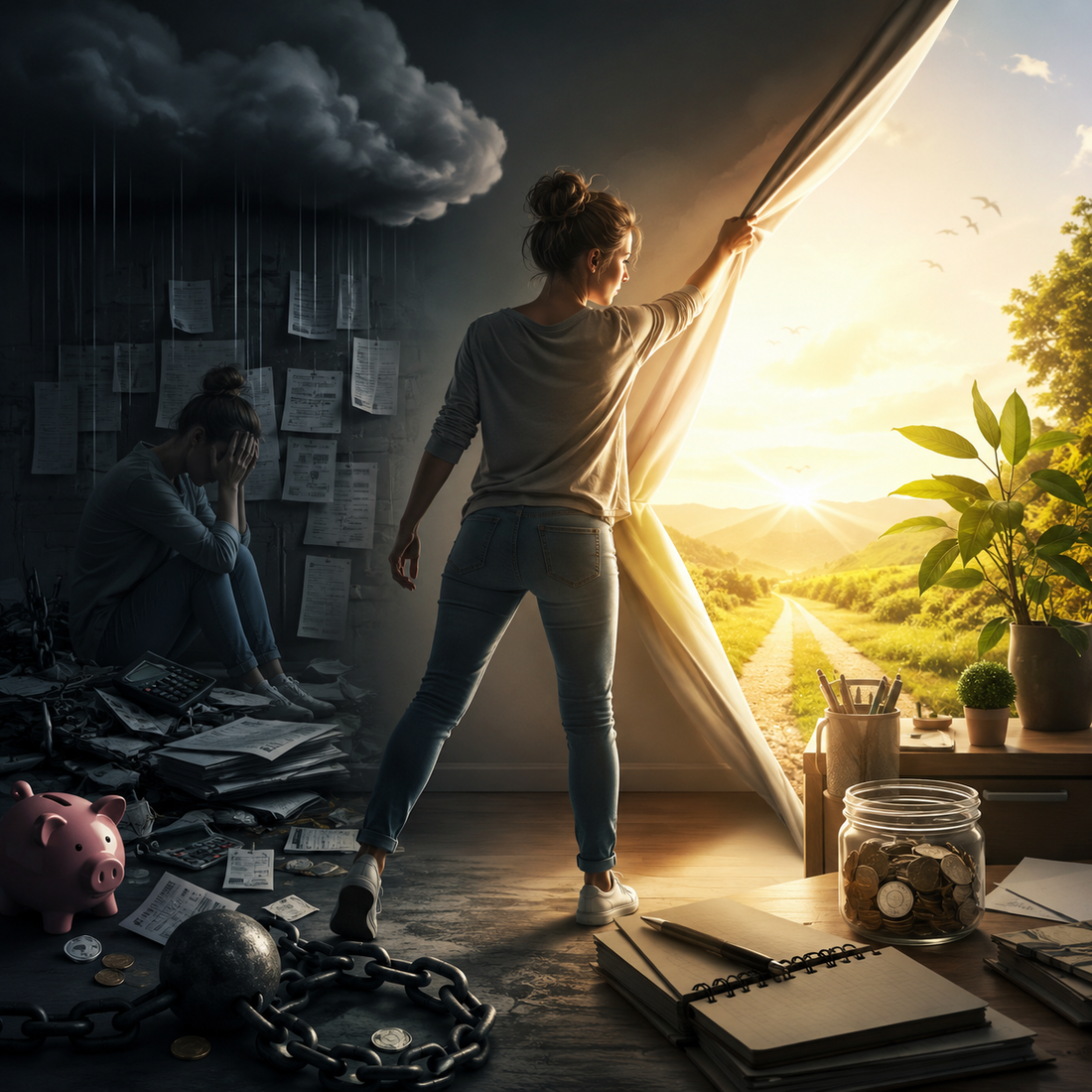 Accepter sa situation financière sans honte